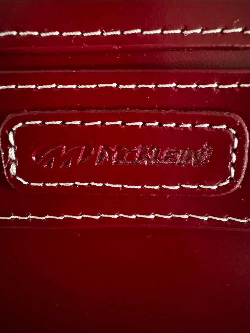 McKlein Lake Forest Red Leather 15